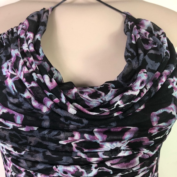 Diane von Furstenberg purple and black sundress - Picture 8 of 15